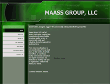 Tablet Screenshot of maassgroup.com